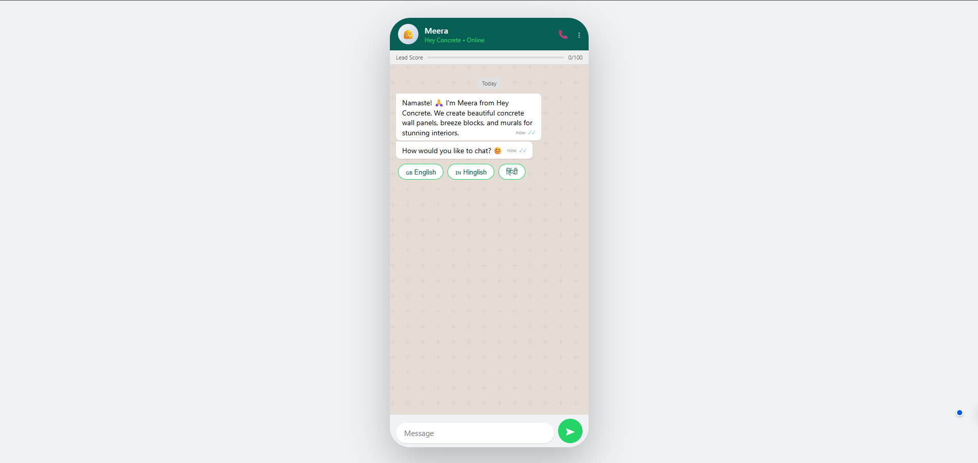 Meera AI Chatbot System